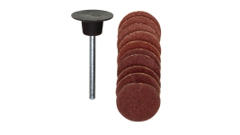 PROXXON 4528982 - Schleifscheiben mit Schleifzylinder, Ø 18 mm (10 Stück)